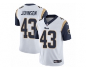 Men's Nike Los Angeles Rams #43 John Johnson Vapor Untouchable Limited White NFL Jersey