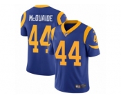 Men's Nike Los Angeles Rams #44 Jacob McQuaide Vapor Untouchable Limited Royal Blue Alternate NFL Jersey