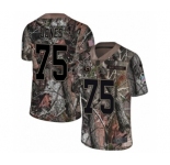 Men's Nike Los Angeles Rams #75 Deacon Jones Camo Rush Realtree Limited NFL Jersey