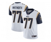 Men's Nike Los Angeles Rams #77 Andrew Whitworth Vapor Untouchable Limited White NFL Jersey