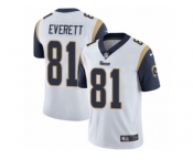 Men's Nike Los Angeles Rams #81 Gerald Everett Vapor Untouchable Limited White NFL Jersey