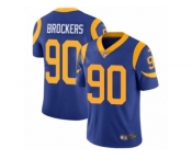 Men's Nike Los Angeles Rams #90 Michael Brockers Vapor Untouchable Limited Royal Blue Alternate NFL Jersey