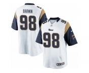 Men's Nike Los Angeles Rams #98 Connor Barwin Limited White NFL Jersey