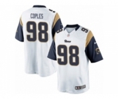 Men's Nike Los Angeles Rams #98 Quinton Coples Limited White NFL Jersey