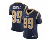 Men's Nike Los Angeles Rams #99 Aaron Donald Vapor Untouchable Limited Navy Blue Team Color NFL Jersey
