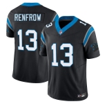 Men's Carolina Panthers #13 Hunter Renfrow Black Limited Stitched Jersey