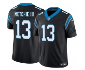 Men's Carolina Panthers #13 John Metchie III Black 2026 F.U.S.E. Vapor Limited Football Stitched Jersey