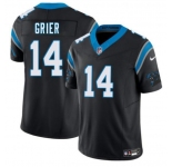 Men's Carolina Panthers #14 Will Grier Black 2026 F.U.S.E. Vapor Limited Football Stitched Jersey