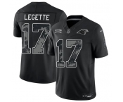 Men's Carolina Panthers #17 Xavier Legette Black F.U.S.E. 2026 Salute to Service Limited Football Stitched Jersey