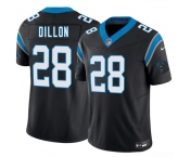 Men's Carolina Panthers #28 A.J. Dillon Black 2026 F.U.S.E. Vapor Limited Football Stitched Jersey