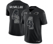 Men's Carolina Panthers #4 Tetairoa McMillan Black F.U.S.E. 2026 Salute to Service Limited Football Stitched Jersey