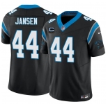 Men's Carolina Panthers #44 J. J. Jansen Black 2026 F.U.S.E. 4-Star C Patch Vapor Limited Football Stitched Jersey