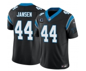 Men's Carolina Panthers #44 J. J. Jansen Black 2026 F.U.S.E. 4-Star C Patch Vapor Limited Football Stitched Jersey