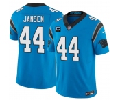 Men's Carolina Panthers #44 J. J. Jansen Blue 2026 F.U.S.E. 4-Star C Patch Vapor Limited Football Stitched Jersey