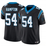 Men's Carolina Panthers #54 Nick Hampton Black 2026 F.U.S.E. Vapor Limited Football Stitched Jersey