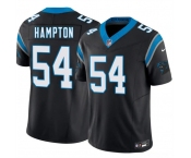 Men's Carolina Panthers #54 Nick Hampton Black 2026 F.U.S.E. Vapor Limited Football Stitched Jersey