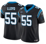 Men's Carolina Panthers #55 Devin Lloyd Black 2026 F.U.S.E. 1-Star C Patch Vapor Limited Football Stitched Jersey