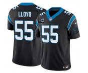 Men's Carolina Panthers #55 Devin Lloyd Black 2026 F.U.S.E. 1-Star C Patch Vapor Limited Football Stitched Jersey