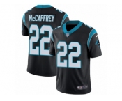 Men's Nike Carolina Panthers #22 Christian McCaffrey Vapor Untouchable Limited Black Team Color NFL Jersey