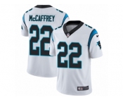 Men's Nike Carolina Panthers #22 Christian McCaffrey Vapor Untouchable Limited White NFL Jersey
