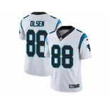 Men's Nike Carolina Panthers #88 Greg Olsen Vapor Untouchable Limited White NFL Jersey