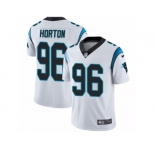 Men's Nike Carolina Panthers #96 Wes Horton Vapor Untouchable Limited White NFL Jersey