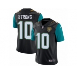 Men Nike Jacksonville Jaguars #10 Jaelen Strong Black Alternate Vapor Untouchable Limited Player NFL Jersey