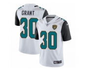 Men Nike Jacksonville Jaguars #30 Corey Grant White Vapor Untouchable Limited Player NFL Jersey