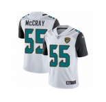 Men Nike Jacksonville Jaguars #55 Lerentee McCray White Vapor Untouchable Limited Player NFL Jersey