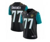 Men Nike Jacksonville Jaguars #77 Patrick Omameh Black Alternate Vapor Untouchable Limited Player NFL Jersey