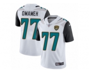 Men Nike Jacksonville Jaguars #77 Patrick Omameh White Vapor Untouchable Limited Player NFL Jersey