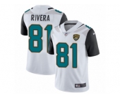 Men Nike Jacksonville Jaguars #81 Mychal Rivera White Vapor Untouchable Limited Player NFL Jersey