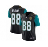 Men Nike Jacksonville Jaguars #88 Allen Hurns Vapor Untouchable Limited Black Alternate NFL Jersey