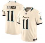 Men's Jacksonville Jaguars #11 Parker Washington Cream 2026 F.U.S.E. Rivalries Collection Limited Football Stitched Jersey