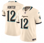 Men's Jacksonville Jaguars #12 Travis Hunter Cream 2026 F.U.S.E. Rivalries Collection Limited Football Stitched Jersey
