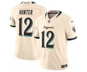 Men's Jacksonville Jaguars #12 Travis Hunter Cream 2026 F.U.S.E. Rivalries Collection Limited Football Stitched Jersey