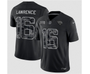 Men's Jacksonville Jaguars #16 Trevor Lawrence Black F.U.S.E. 2026 Salute to Service Limited Football Stitched Jersey