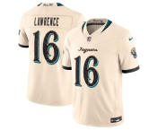 Men's Jacksonville Jaguars #16 Trevor Lawrence Cream 2026 F.U.S.E. Rivalries Collection Limited Football Stitched Jersey