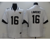 Men's Jacksonville Jaguars #16 Trevor Lawrence White Alternate Vapor Untouchable Limited Player Football Jersey