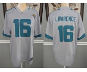 Men's Jacksonville Jaguars #16 Trevor Lawrence White Football Stitched Jersey