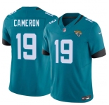 Men's Jacksonville Jaguars #19 Josh Cameron Teal 2026 Draft F.U.S.E. Vapor Untouchable Limited Football Stitched Jersey