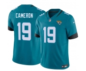 Men's Jacksonville Jaguars #19 Josh Cameron Teal 2026 Draft F.U.S.E. Vapor Untouchable Limited Football Stitched Jersey