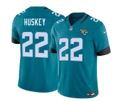 Men's Jacksonville Jaguars #22 Jalen Huskey Teal 2026 Draft F.U.S.E. Vapor Untouchable Limited Football Stitched Jersey