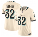 Men's Jacksonville Jaguars #32 Jahlani Tavai Cream 2026 F.U.S.E. Rivalries Collection Limited Football Stitched Jersey