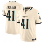 Men's Jacksonville Jaguars #41 Josh Hines-Allen Cream 2026 F.U.S.E. Rivalries Collection Limited Football Stitched Jersey