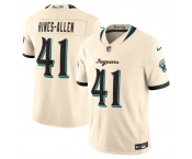 Men's Jacksonville Jaguars #41 Josh Hines-Allen Cream 2026 F.U.S.E. Rivalries Collection Limited Football Stitched Jersey