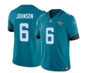 Men's Jacksonville Jaguars #6 Antonio Johnson Teal 2026 F.U.S.E. Vapor Untouchable Limited Football Stitched Jersey