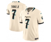 Men's Jacksonville Jaguars #7 Brian Thomas Jr. Cream 2026 F.U.S.E. Rivalries Collection Limited Football Stitched Jersey