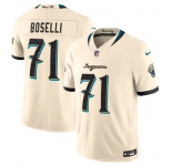 Men's Jacksonville Jaguars #71 Tony Boselli Cream 2026 F.U.S.E. Rivalries Collection Limited Football Stitched Jersey