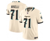 Men's Jacksonville Jaguars #71 Tony Boselli Cream 2026 F.U.S.E. Rivalries Collection Limited Football Stitched Jersey